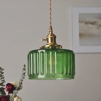 Suspension nordique vintage rustique en cuivre Wabi-Sabi Luminaire - Édition Limitée