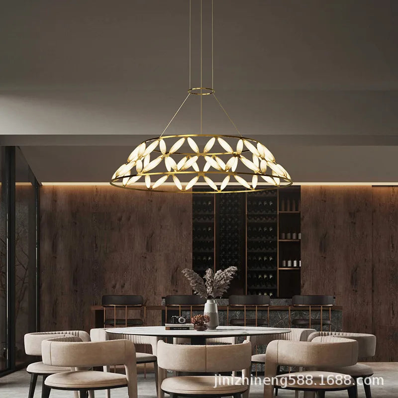 Plafonnier LED Minimaliste Moderne avec Abat-Jour Fantaisie: Style Durable