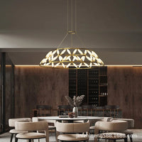 Plafonnier LED Minimaliste Moderne avec Abat-Jour Fantaisie: Style Durable
