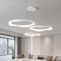 Lustre LED design nordique rond