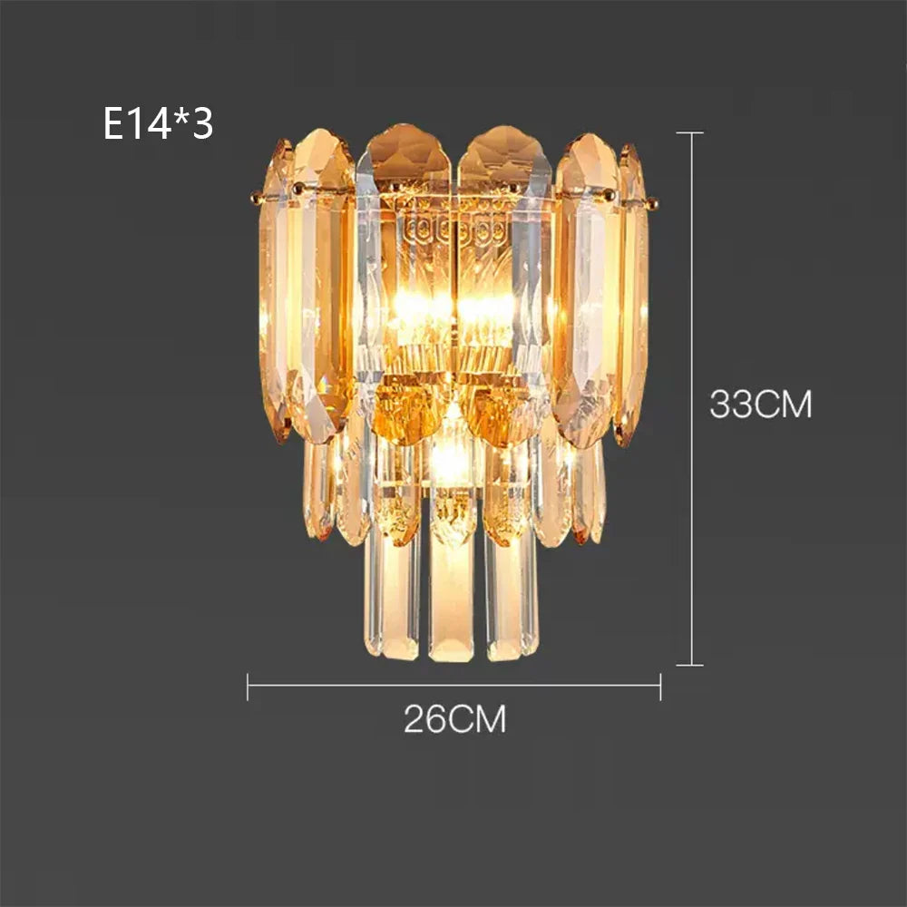 Plafonnier LED de Luxe en Cristal - Collection 2024