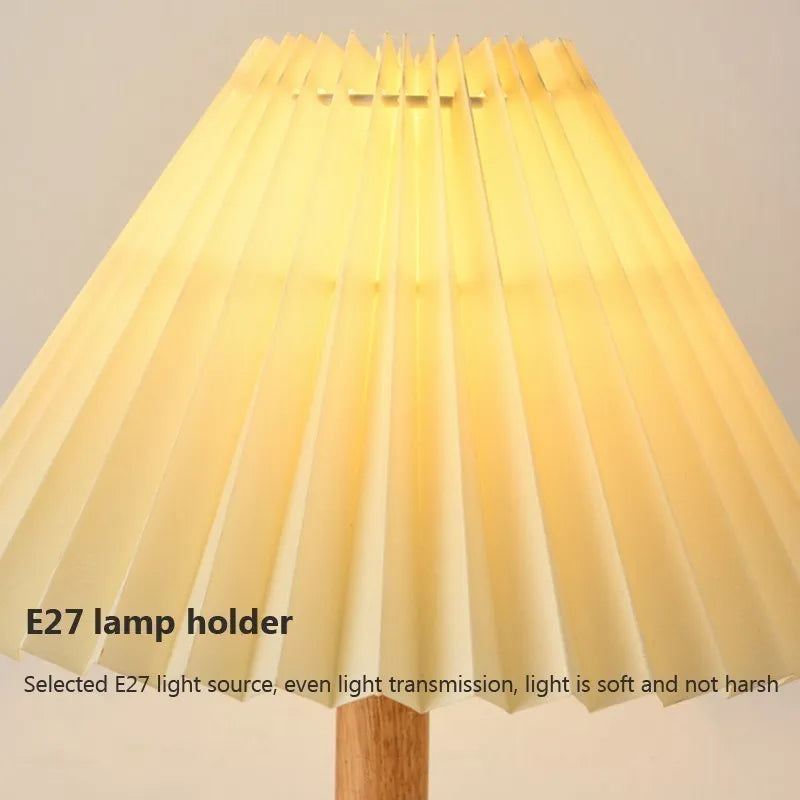 Lampe de Table en Bois Nordique Minimaliste LED - Nordic Glow
