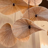 Suspension design en bambou - artisanat exquis
