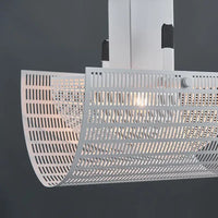 Lustre LED Moderne en Fer pour Décoration d'Intérieur Glamour