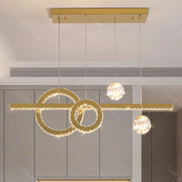 Lustre en cristal moderne pour illuminer votre intérieur
