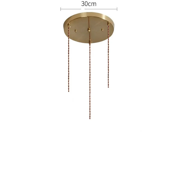 Suspension Diamond Glass LED Nordic Modern
