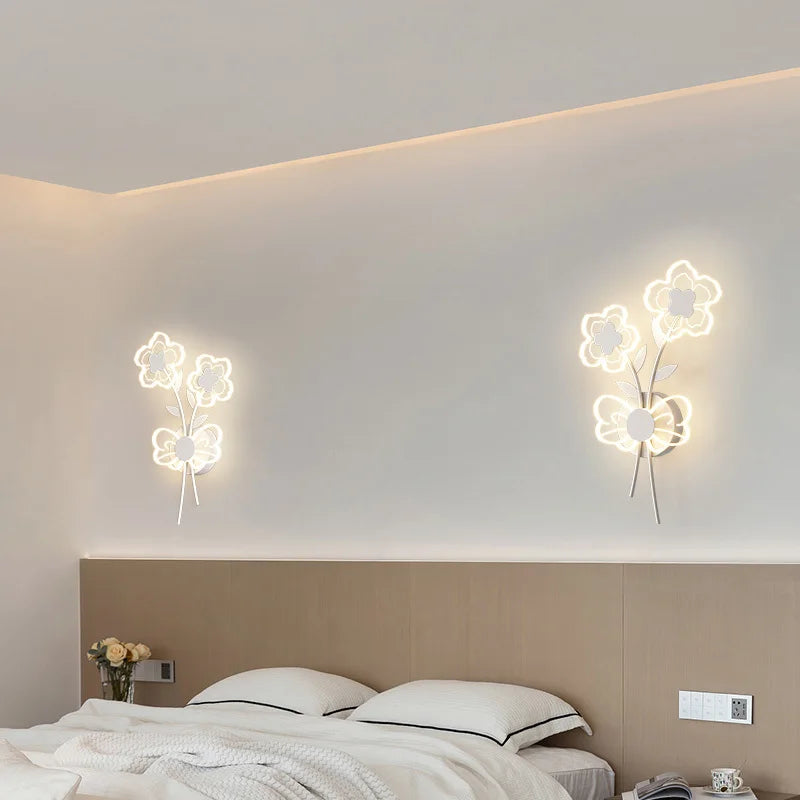 Applique murale LED Full Spectrum : Protection des Yeux, Tricolore & Créative