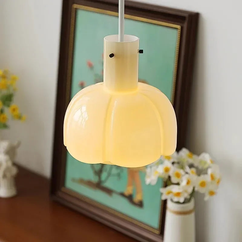 Suspension LED en verre au style nordique - Nordic Glow