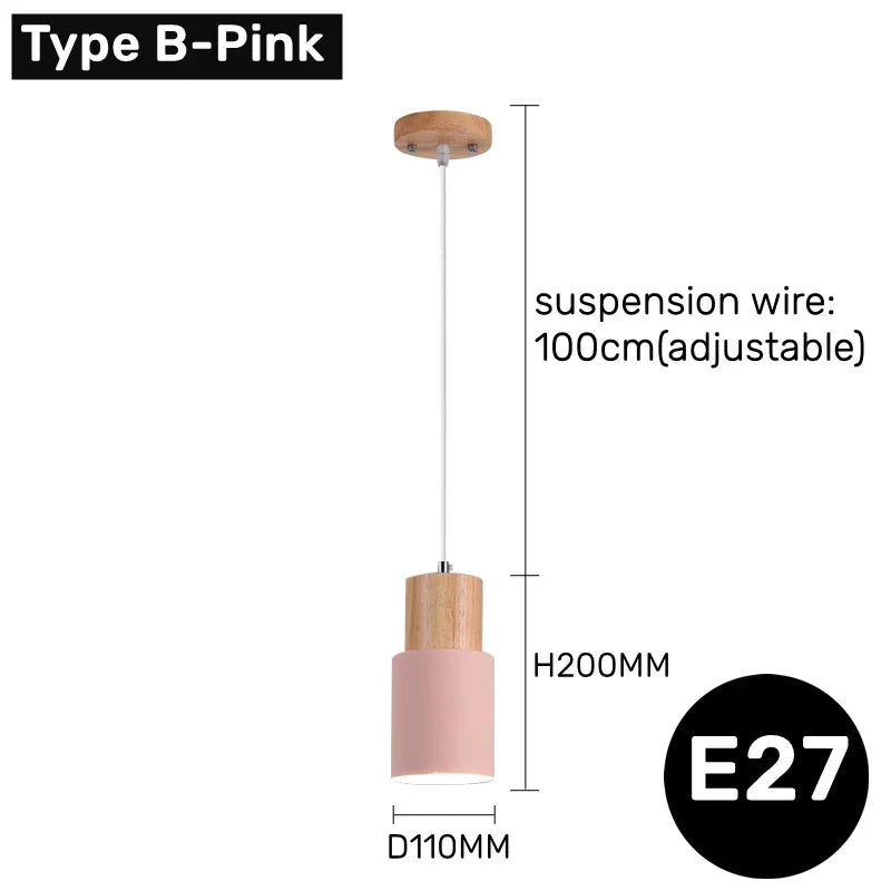 Suspension LED Art Moderne Colorée