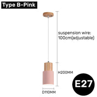 Suspension LED Art Moderne Colorée