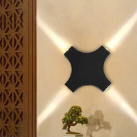 Applique murale LED décor porte d'entrée appliques jardin
