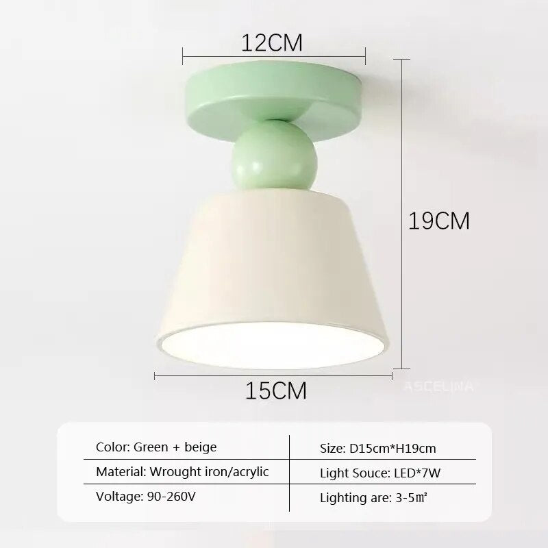 Applique Murale LED Nordique Macaron