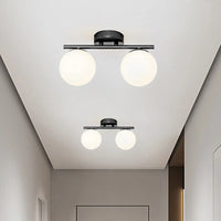 Lustre nordique en fer et verre pour une décoration moderne et créative