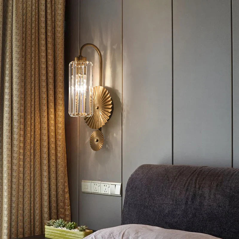 Applique murale en cristal FKL pour un éclairage luxueux dans votre intérieur
