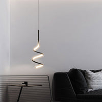 Suspension LED Ondulée Polino