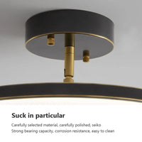 Plafonnier LED Rotatif Cuivre