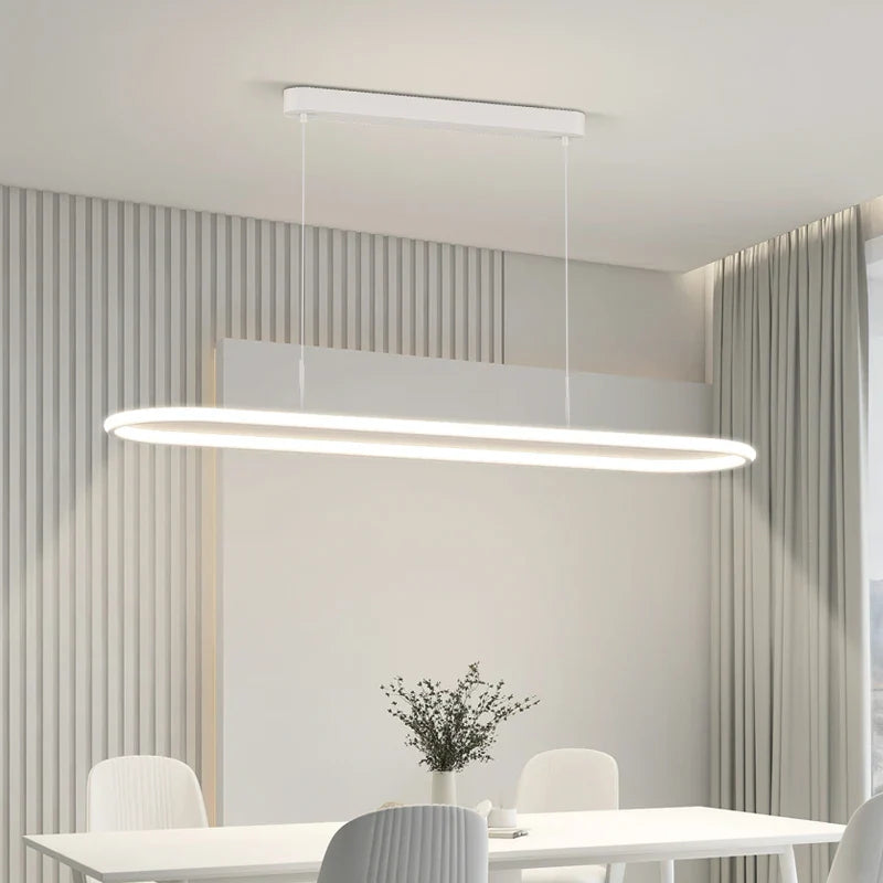Lustre LED décoration pour table à manger et cuisine.