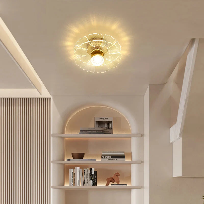 Lustre de luxe nordique minimaliste avec suspensions en cristal Nordic Luxe