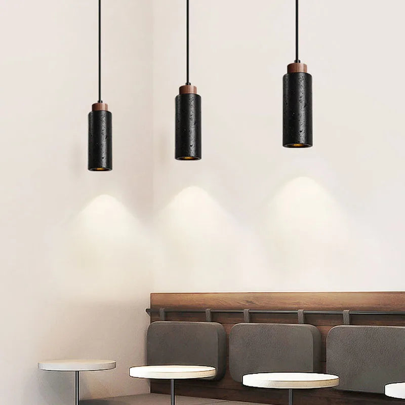 Suspension cylindrique LED minimaliste nordique - Nordic Illumination