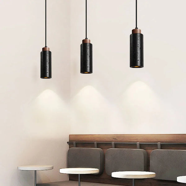 Suspension cylindrique LED minimaliste nordique - Nordic Illumination