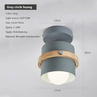 Plafonnier Nordic Wood - Luminaire Créatif pour une Décoration Moderne