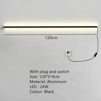 Applique Murale LED Moderne avec Interrupteur de Gradation - Idéal pour une Décoration Élégante