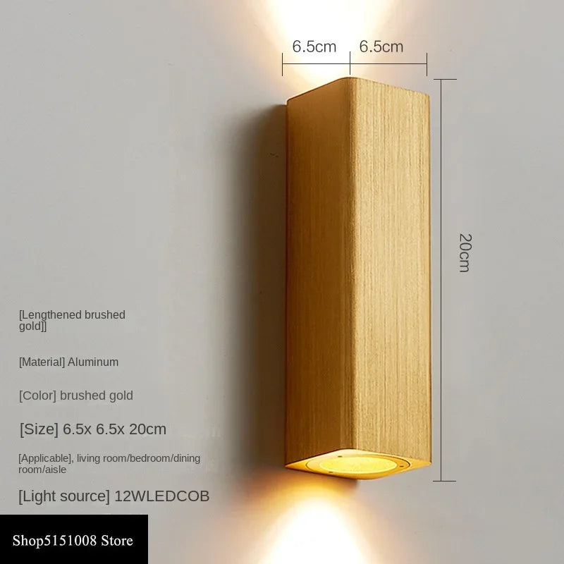 Appliques murales LED modernes pour un éclairage d'intérieur design