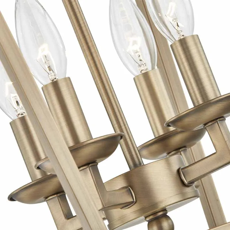 Suspension dorée LED BirdsCage