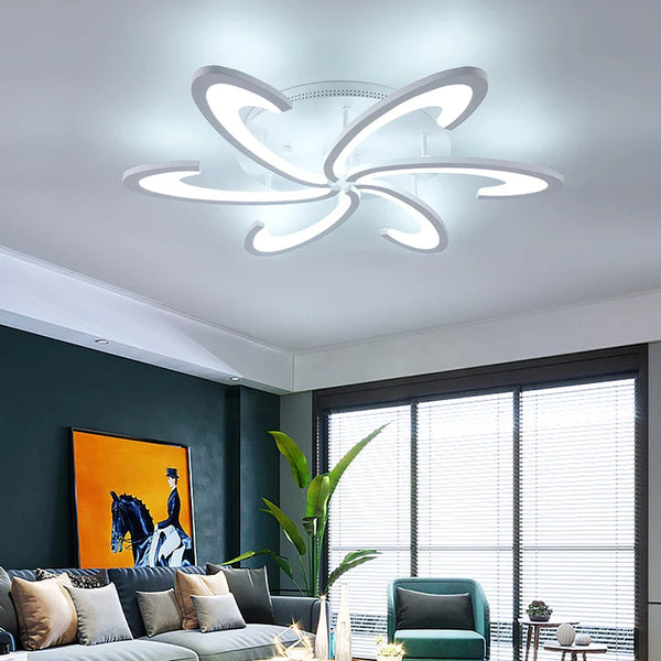 Plafonnier intérieur moderne en acrylique - Luminaire décoratif idéal
