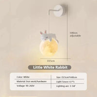 Applique murale LED Luna, design moderne pour un éclairage décoratif intérieur