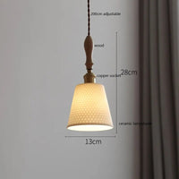 Suspension LED Cuivre et Bois : Décoration Intérieure Moderne