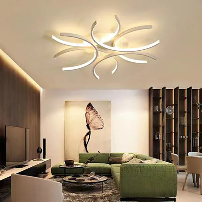 Lustre LED Nordique Moderne.
