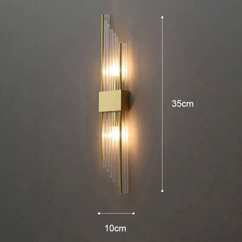 Applique murale LED Luxe Or