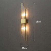 Applique murale LED Luxe Or