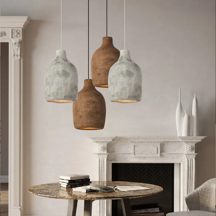 Nordique Wabi-Sabi Loft : Suspension LED Lights