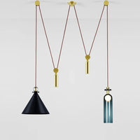Suspension Design DIY Réglable Métal LED Décoratif