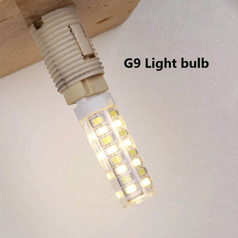 Applique murale vintage en pierre naturelle avec abat-jour en verre et LED - Édition Limitée