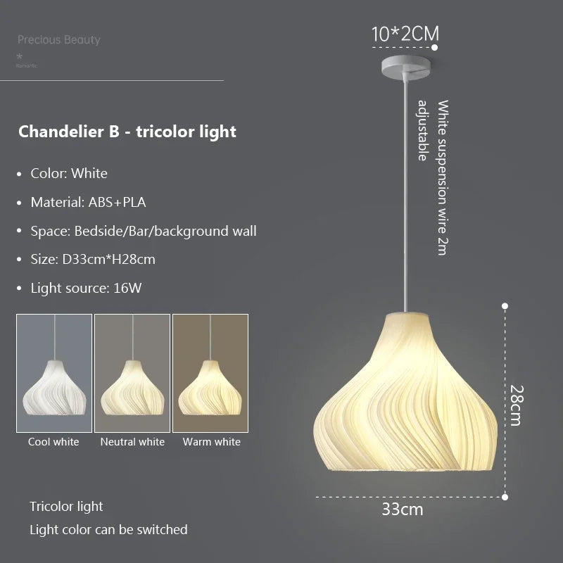Suspension nordique 3D pour une déco stylée à la maison