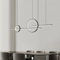 Qiyimei Lampe Suspension LED pour Bar et Décoration Intérieure - Éclairage de Style