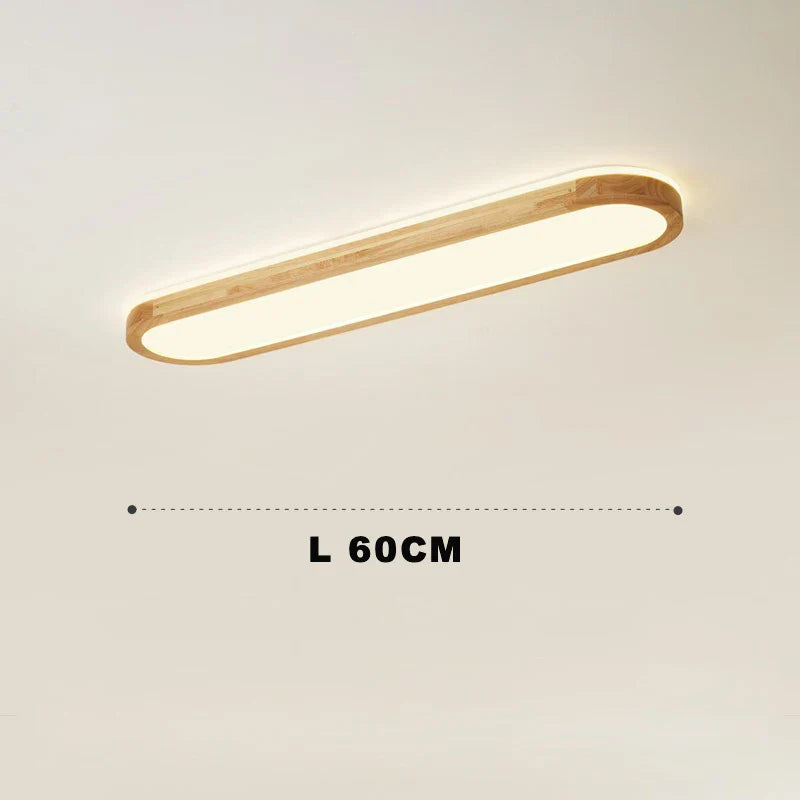 Plafonnier LED Bois Intelligent 2022