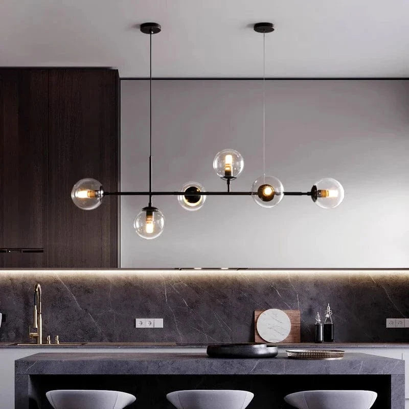 Lustre LED moderne pour un éclairage intérieur suspendu de qualité