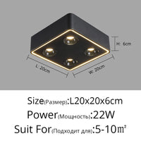 Spot carré LED anti-éblouissement en surface - Lumin'easy