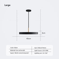 Suspension LED Nordic Style 23-40cm