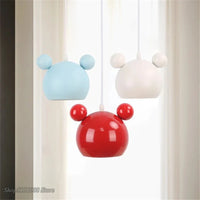 Suspension design en métal LED Mickey deco