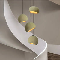 Suspension Lustre Nordique Loft Wabi Sabi - Éclairage LED Escaliers E27