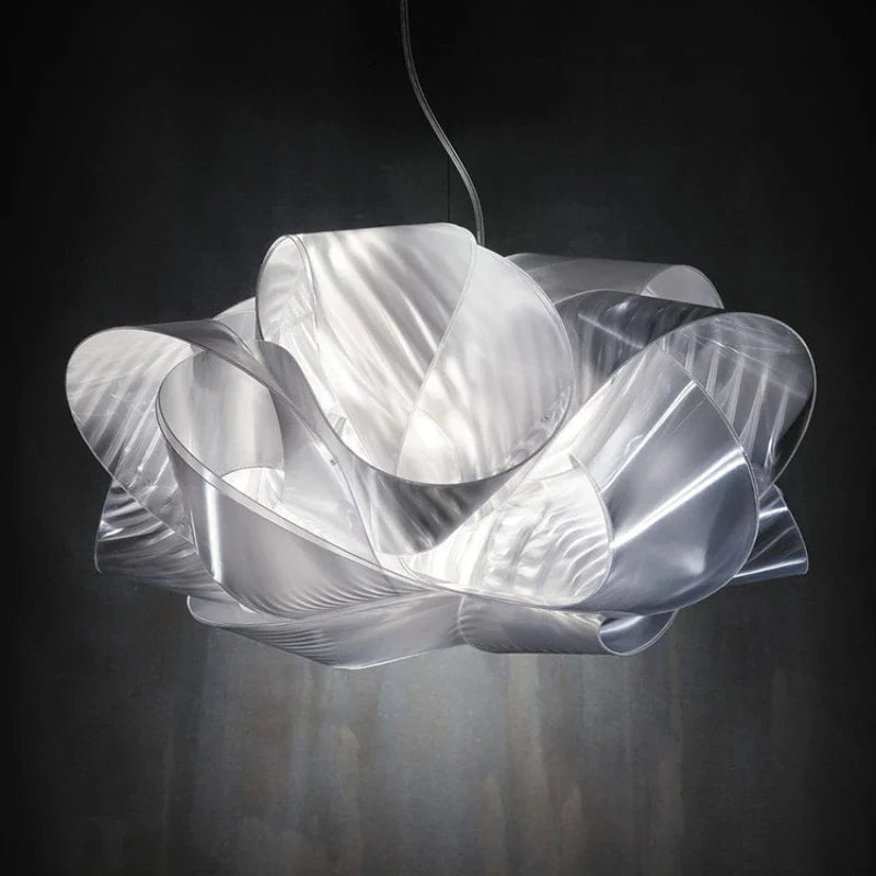 Suspension Fabula Blanche : Un Design Italien Épuré