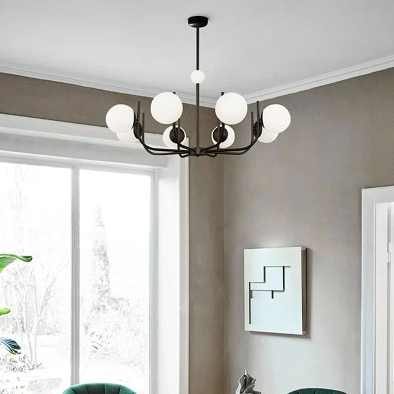 Lustre moderne LED pour un éclairage intérieur sophistiqué