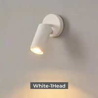 Applique Murale LED Nordique Double Tête Rotative pour Lecture et Étude - Lumières Brillantes