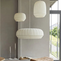 Lustres Nordica - Tissu Extensible Minimaliste pour Café