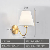 Applique Murale LED en Tissu pour une Décoration Intérieure Élégante